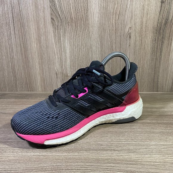 RIGHT shoe ONLY Adidas Torsion Black Pink Amputee - Picture 3 of 7